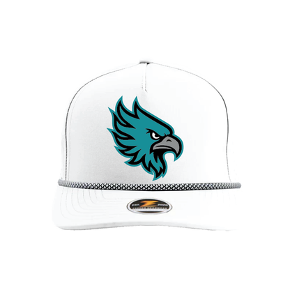 Vintage Phoenix Head - 5 Panel Perforated Snapback w/ Rope