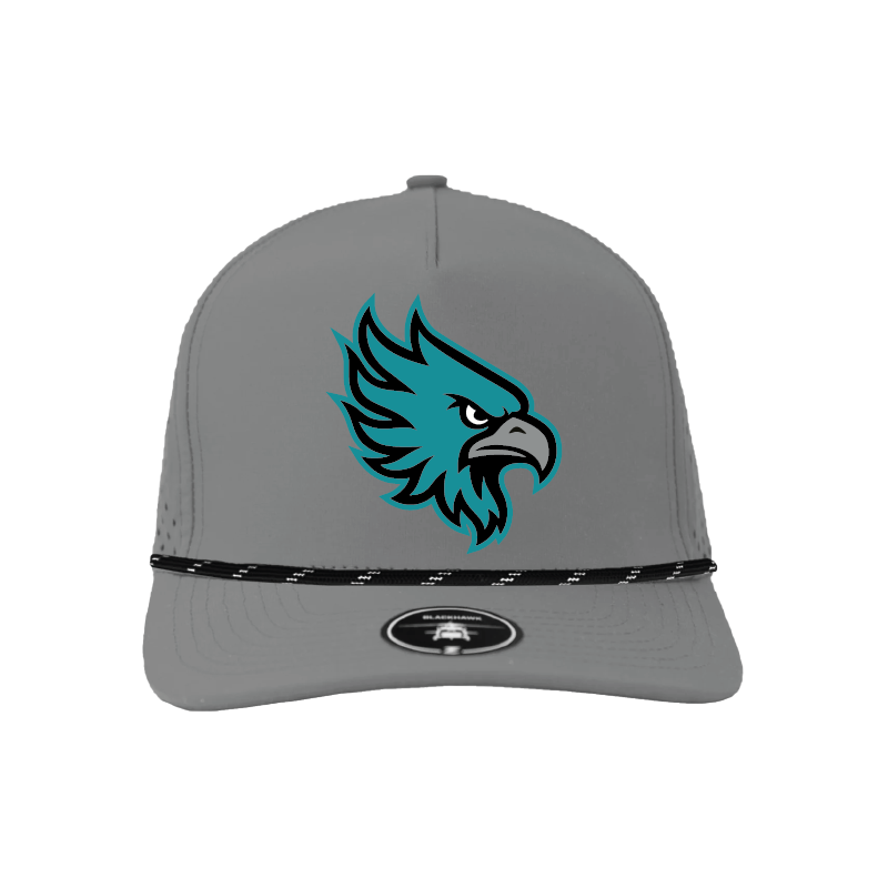 Vintage Phoenix Head - 5 Panel Perforated Snapback w/ Rope