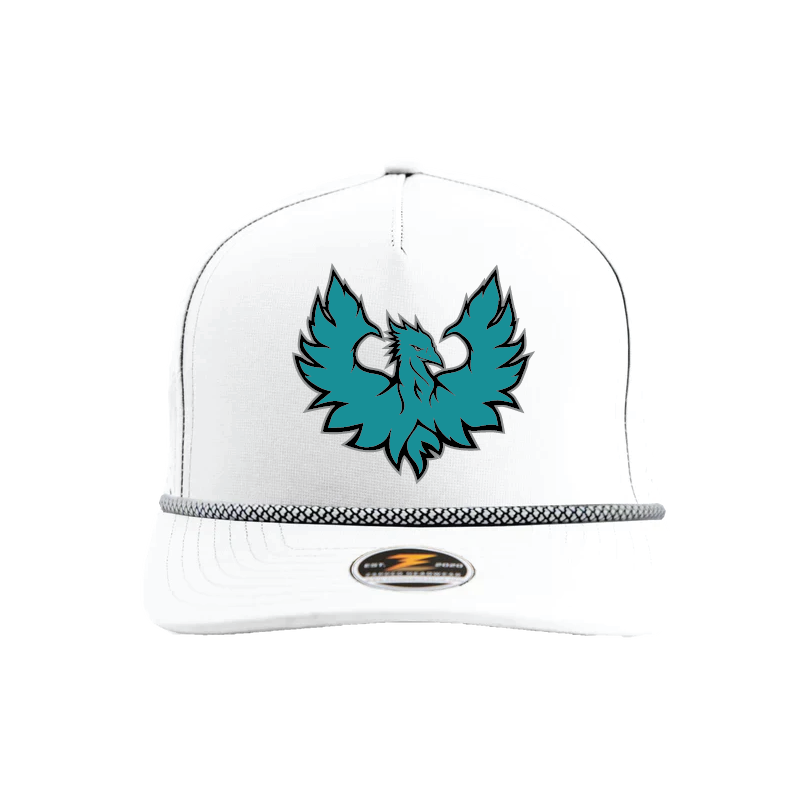 Phoenix Logo - 5 Panel Perforated Snapback w/ Rope