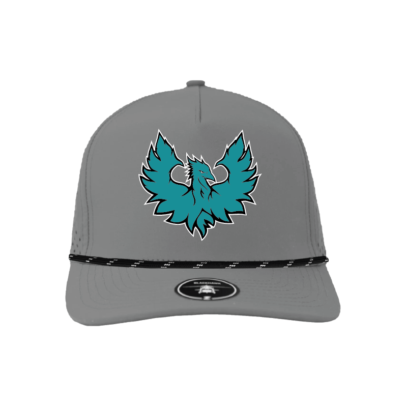Phoenix Logo - 5 Panel Perforated Snapback w/ Rope