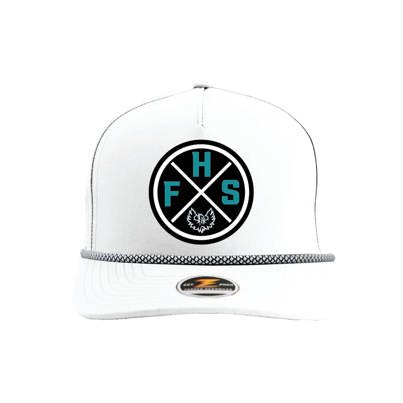FHS Circle Patch - 5 Panel Perforated Snapback w/ Rope