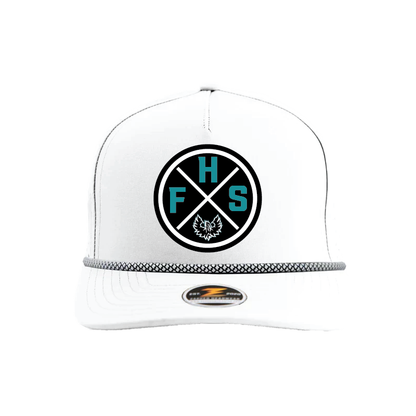 FHS Circle Patch - 5 Panel Perforated Snapback w/ Rope