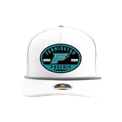 Farmington Phoenix Oval Patch - 5 Panel Perforated Snapback w/ Rope