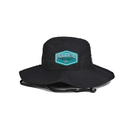 Farmington Football Drop Shadow Patch - Ultralight Booney