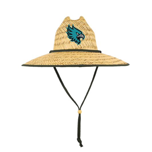 Vintage Phoenix Head - Mat Straw Lifeguard Hat