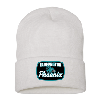 Vintage Farmington Phoenix Football Patch - Beanie