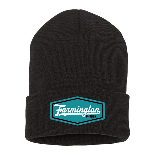 Farmington Script Patch - Beanie