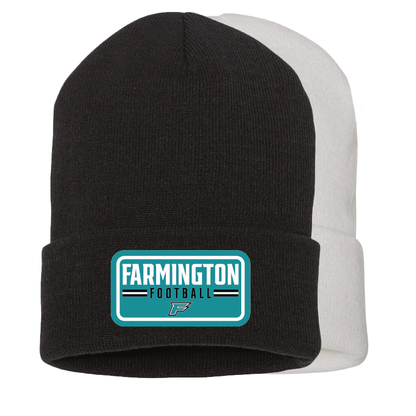 Farmington Football Patch - Beanie