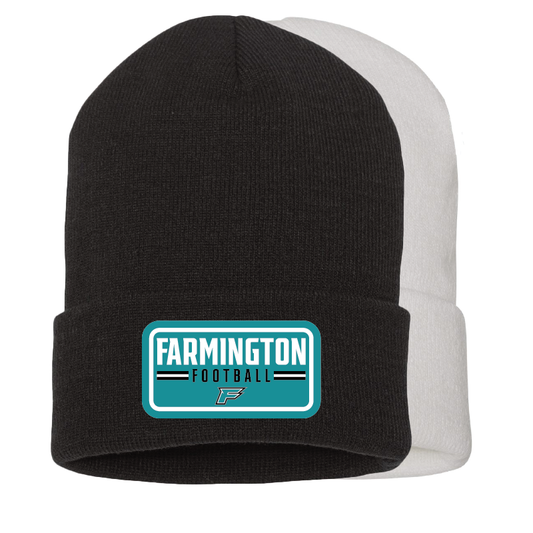 Farmington Football Patch - Beanie