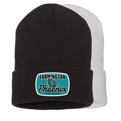 Vintage Farmington Phoenix Football Patch - Beanie