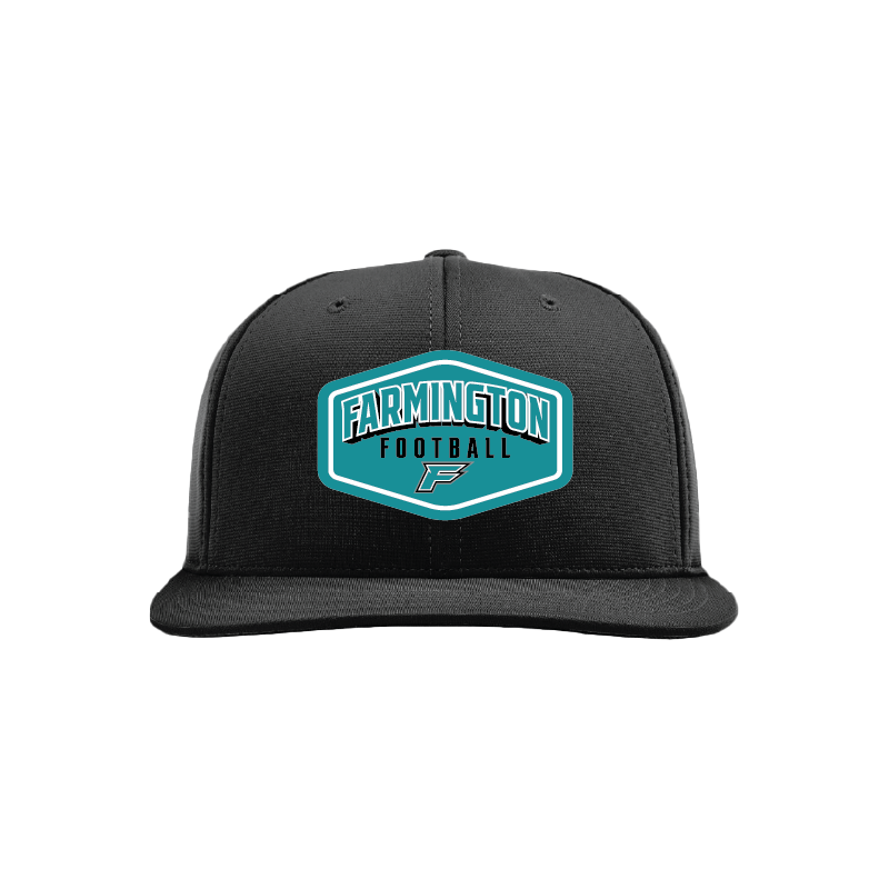 Farmington Football Drop Shadow Patch - Performance Hat