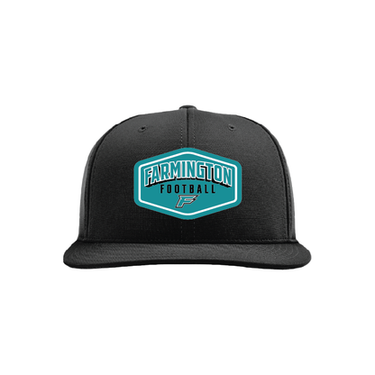 Farmington Football Drop Shadow Patch - Performance Hat