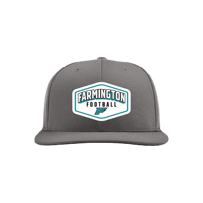 Farmington Football Drop Shadow Patch - Performance Hat