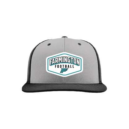 Farmington Football Drop Shadow Patch - Performance Hat