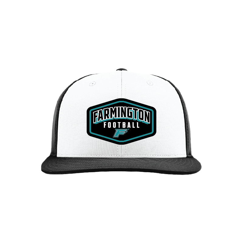 Farmington Football Drop Shadow Patch - Performance Hat
