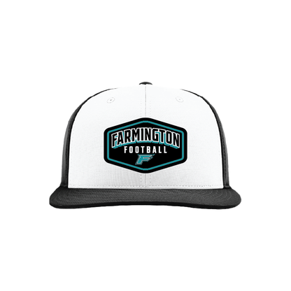 Farmington Football Drop Shadow Patch - Performance Hat