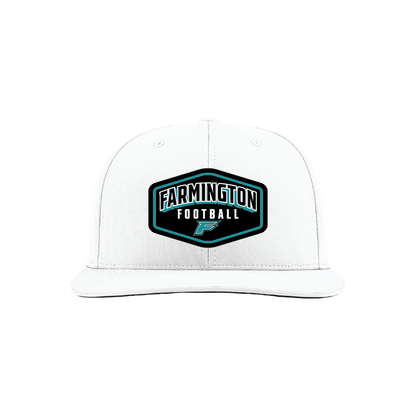 Farmington Football Drop Shadow Patch - Performance Hat