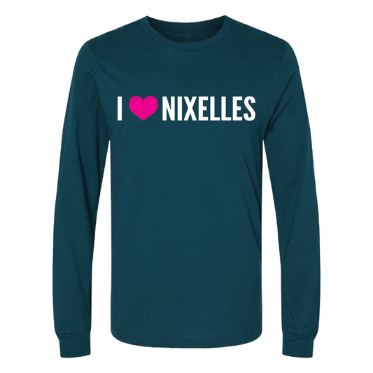 I Heart Nixelles - Long Sleeve Shirt