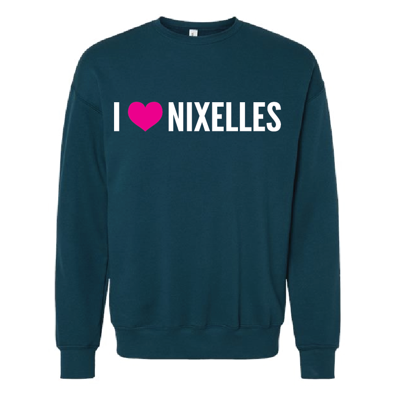 I Heart Nixelles - Adult | Youth Crewneck Sweatshirt