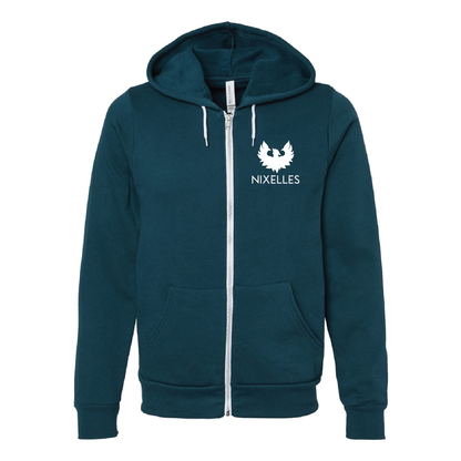 Nixelle Nation- Full-Zip Hoodie Sweatshirt