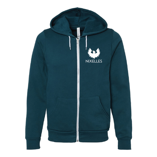 Nixelle Nation- Full-Zip Hoodie Sweatshirt