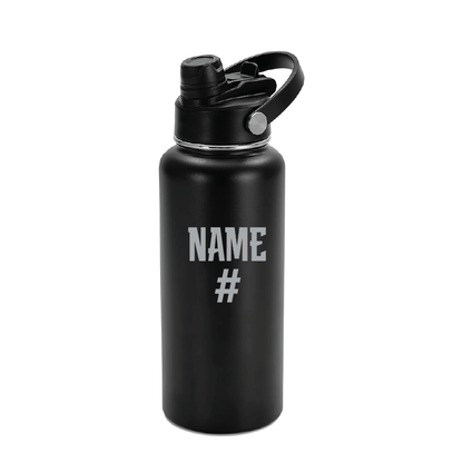 Farmington w/Football - 32oz Hydro Water Bottle