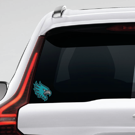 Vintage Phoenix Head Decal