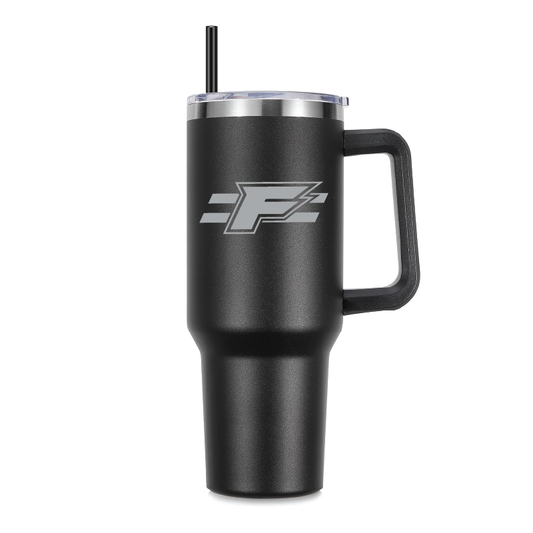 F Logo w/Stripe - 40oz Tumbler