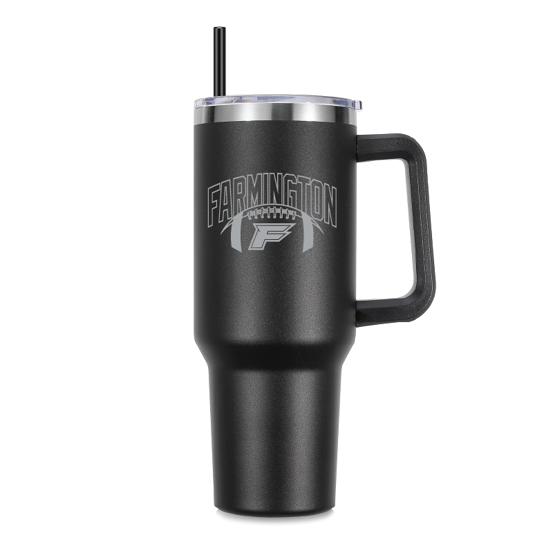 Farmington w/Football	- 40oz Tumbler