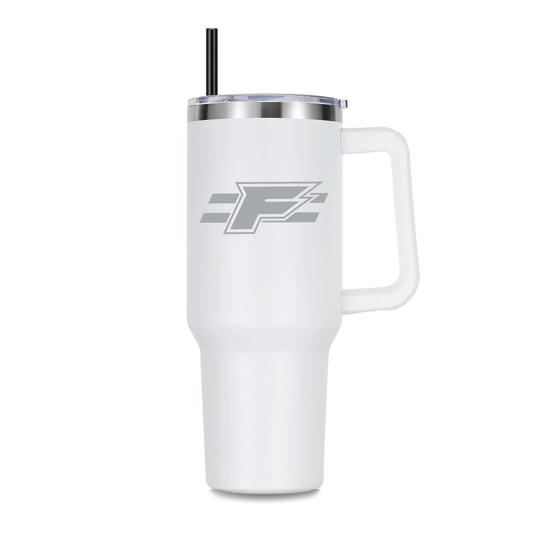 F Logo w/Stripe - 40oz Tumbler