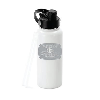 Vintage Farmington Phoenix Football - 32oz Hydro Water Bottle