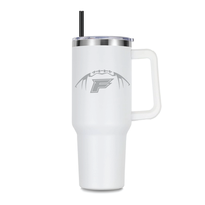 Football w/F logo - 40oz Tumbler
