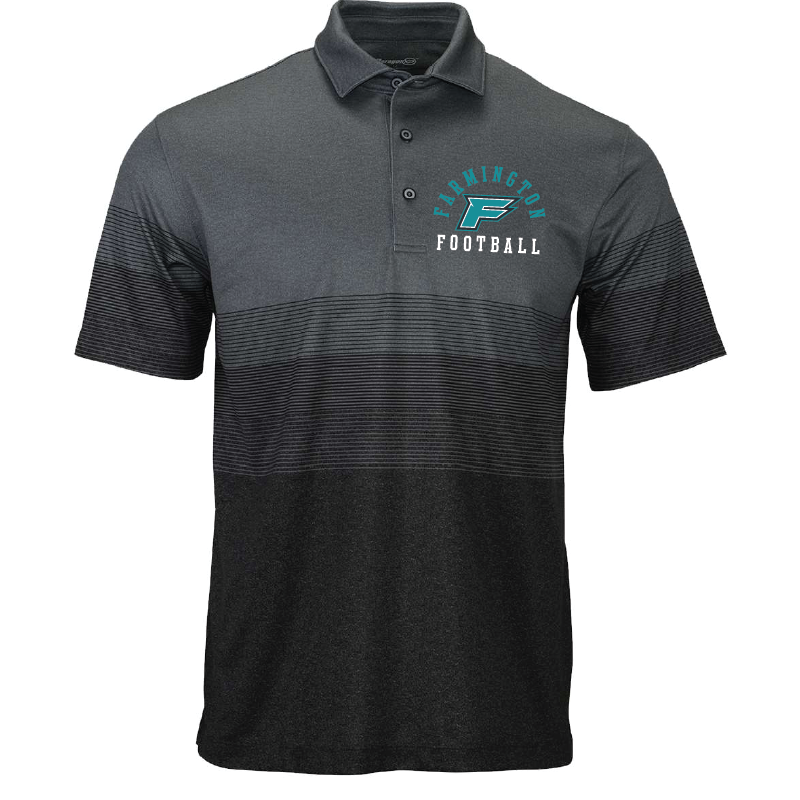 Mens Gray Belmont Heathered Polo