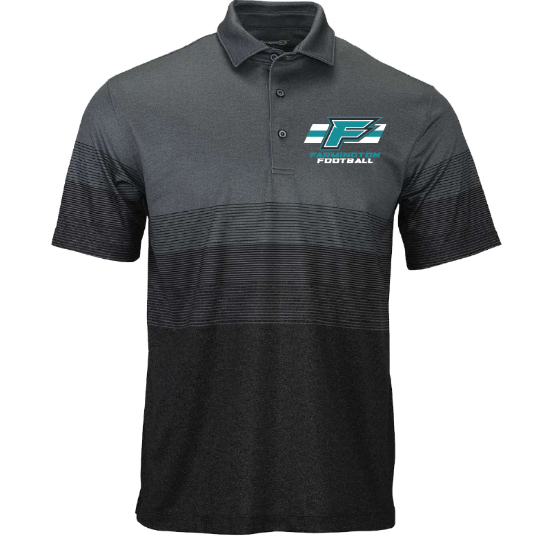 Mens Gray Belmont Heathered Polo