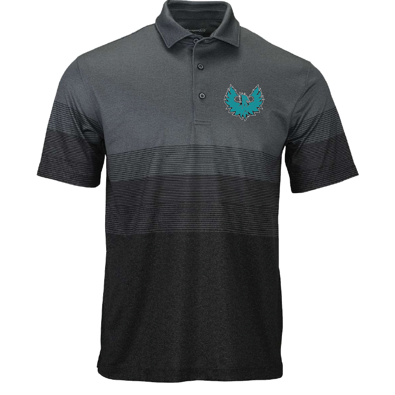 Mens Gray Belmont Heathered Polo