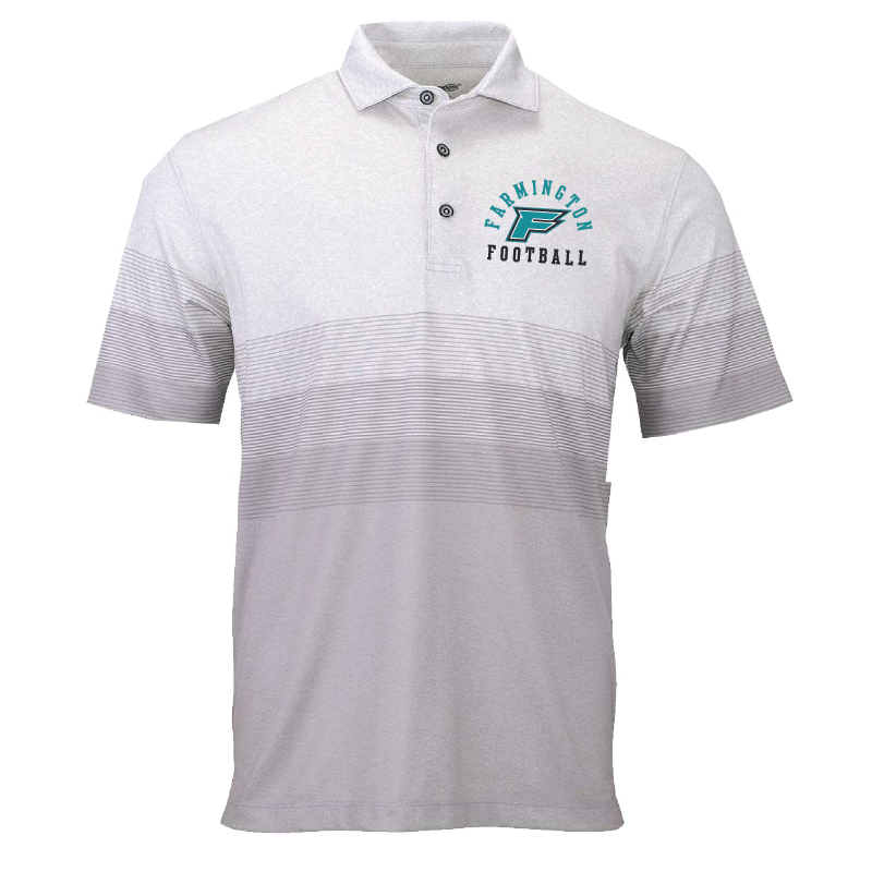 Mens Ash Belmont Heathered Polo