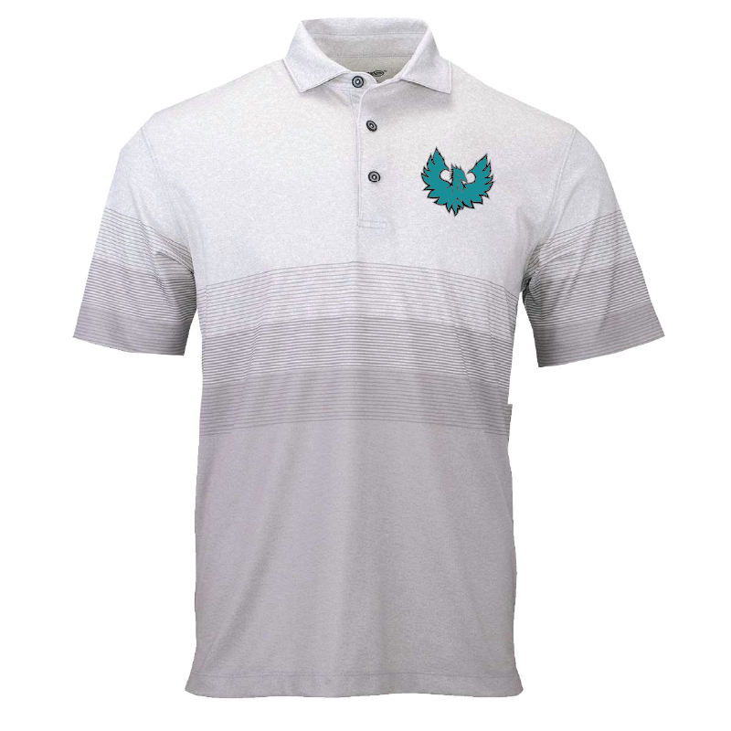 Mens Ash Belmont Heathered Polo