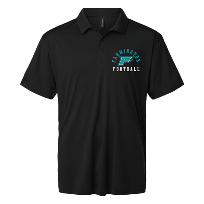 Mens Black Pro-Lock Performance Polo