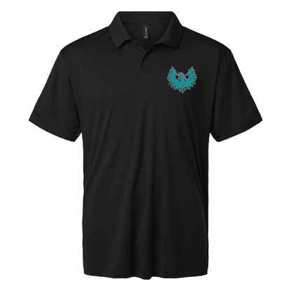Mens Black Pro-Lock Performance Polo
