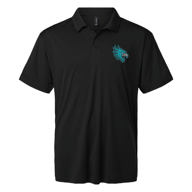 Mens Black Pro-Lock Performance Polo