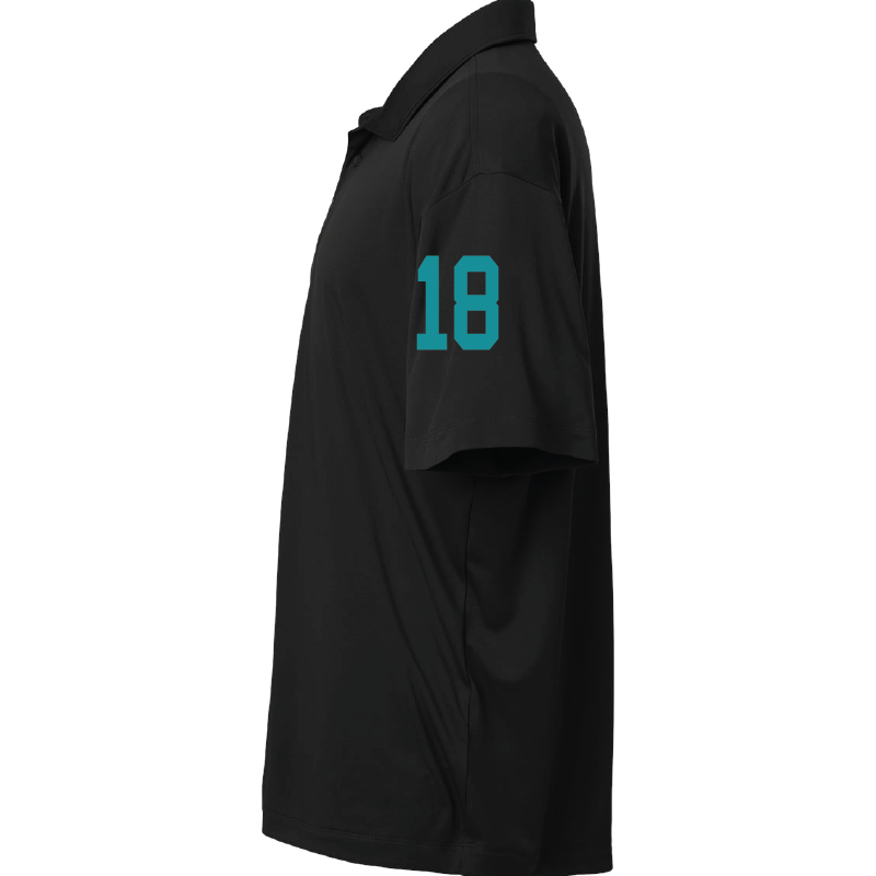 Mens Black Pro-Lock Performance Polo