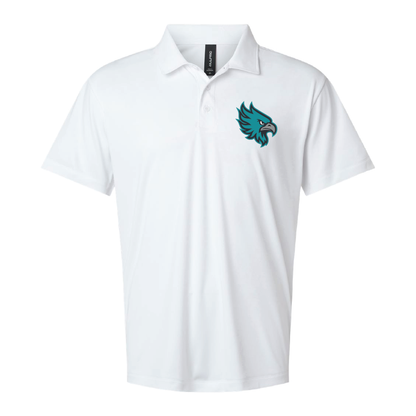 Mens White Pro-Lock Performance Polo