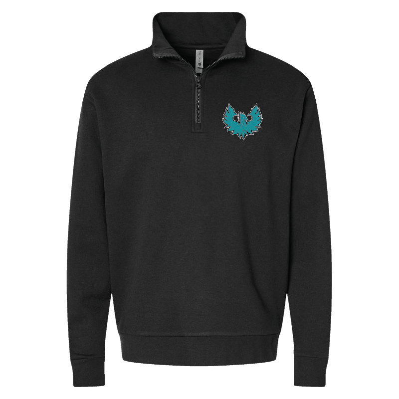 Mens Fleece Quarter-Zip Pullover