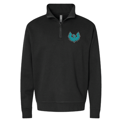 Mens Fleece Quarter-Zip Pullover