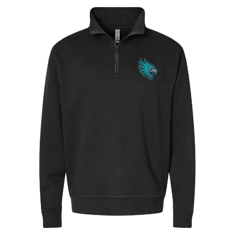 Mens Fleece Quarter-Zip Pullover