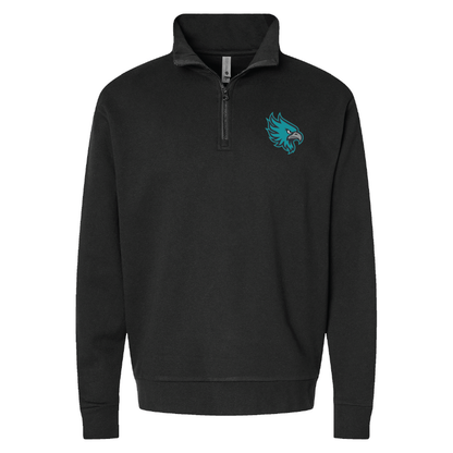 Mens Fleece Quarter-Zip Pullover