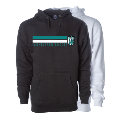Farmington Soccer Crest W/Stripe - Adult | Youth Hoodie