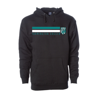 Farmington Soccer Crest W/Stripe - Adult | Youth Hoodie