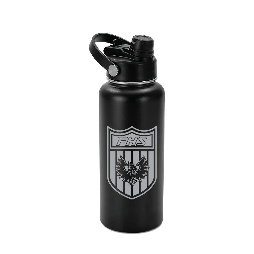 Farmington Soccer Crest - 32oz Hydro Water Bottle