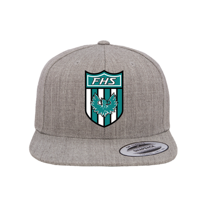 Farmington Soccer Crest - Flat Bill Snapback